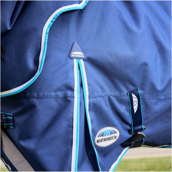 Weatherbeeta Comfitec Ultra Hardi Detach-A-Neck Medium Turnout Rug 1026464 - Blue